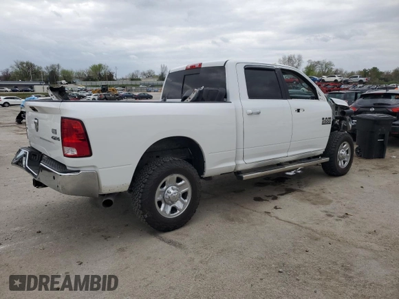 2018 Ram 2500 Lone Star with VIN 3C6UR5DL6JG204993, listed as a Copart auction lot 50364695 with 153,995 mi miles and Salvage title. Bid and sale history available at DreamBid. Image 3.