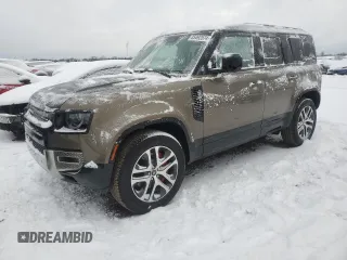 2022 Land Rover Defender with VIN SALEX7RU4N2095571, listed as a Copart auction lot 85492574 with 12,896 mi miles and Salvage title. Bid and sale history available at DreamBid. Image 1.