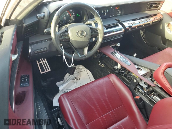 2018 Lexus LC 500h z VIN JTHHP5AY7JA003004, wystawiony jako Copart lot #84737364 z przebiegiem 28 195 mil mil oraz Szkody całkowita. Historia ofert i sprzedaży dostępna na DreamBid. Obrazek 8.