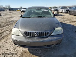 2005 Mercury Sable LS with VIN 1MEFM55S45A617102, listed as a Copart auction lot 41788115 with 131,668 mi miles and Salvage Title. Bid and sale history available at carsss.com. Image 5.