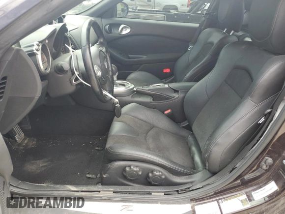 2010 Nissan 370Z Touring with VIN JN1AZ4EH1AM504571, listed as a Copart auction lot 67776294 with 56,166 mi miles and Salvage Title. Bid and sale history available at carsss.com. Image 7.