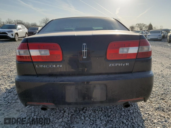 2006 Lincoln Zephyr z VIN 3LNHM26146R650487, wystawiony jako Copart lot #48963635 z przebiegiem 288 322 mil mil oraz Szkoda całkowita • Salvage title. Historia ofert i sprzedaży dostępna na DreamBid. Obrazek 6.