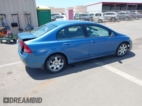 2006 Honda Civic LX with VIN 1HGFA165X6L020751, listed as a IAAI auction lot 41924544 with 92,380 mi miles and . Bid and sale history available at DreamBid. Image 4.