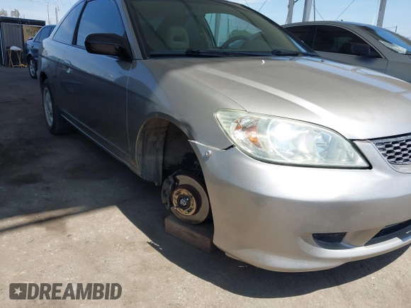 2004 Honda Civic LX with VIN 1HGEM22524L047504, listed as a IAAI auction lot 41990812 with 166,270 mi miles. Bid and sale history available at carsss.com. Image 6.