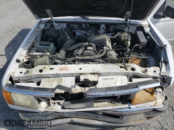 1995 Ford Ranger XL with VIN 1FTCR14A6SPA01420, listed as a Copart auction lot 51836425 with 165,640 mi miles and Salvage Title. Bid and sale history available at DreamBid. Image 11.