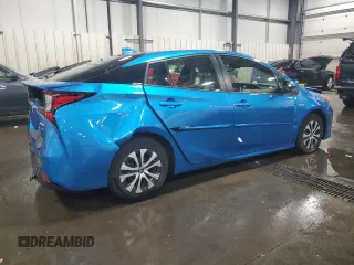 2022 Toyota Prius LE with VIN JTDL9MFU6N3040464, listed as a Copart auction lot 53653025 with 65,004 mi miles and Salvage title. Bid and sale history available at DreamBid. Image 3.