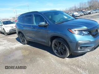2021 Honda Pilot Special Edition with VIN 5FNYF6H26MB019671, listed as a IAAI auction lot 41551955 with 53,783 mi miles. Bid and sale history available at carsss.com. Image 1.