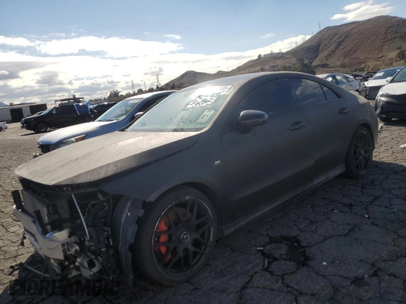 2021 Mercedes-Benz CLA 45 AMG with VIN W1K5J5DB7MN200724, listed as a Copart auction lot 42712885 with 22,529 mi miles and Clean title. Bid and sale history available at DreamBid. Image 1.