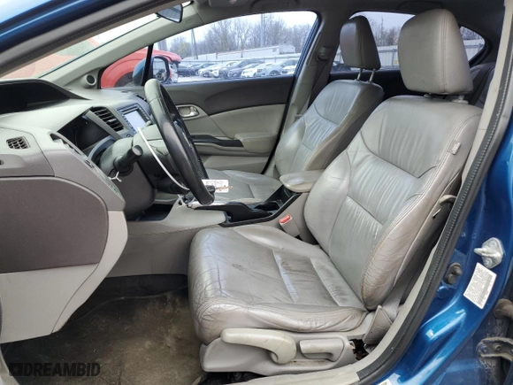 2012 Honda Civic Sdn EX-L with VIN 19XFB2F96CE365347, listed as a Copart auction lot 52829365 with 150,824 mi miles and Salvage Title. Bid and sale history available at carsss.com. Image 7.