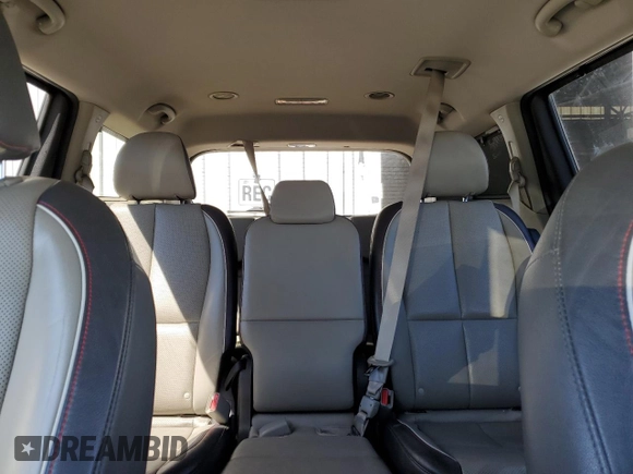 2017 Kia Sedona LX with VIN KNDMB5C17H6328134, listed as a Copart auction lot 49060775 with 145,592 mi miles and Salvage Title. Bid and sale history available at DreamBid. Image 10.