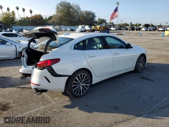 2020 BMW 2 Series 228i xDrive with VIN WBA73AK07L7F73031, listed as a Copart auction lot 68754562 with 18,397 mi miles. Bid and sale history available at carsss.com. Image 3.