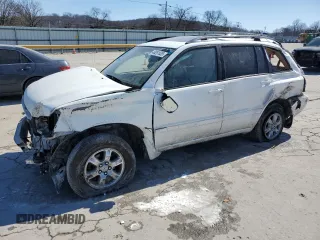 2006 Toyota Highlander w/3rd Row z VIN JTEEP21A260180137, wystawiony jako Copart lot #46291635 z przebiegiem Nie podano mil oraz Szkoda całkowita • Salvage title. Historia ofert i sprzedaży dostępna na DreamBid. Obrazek 1.