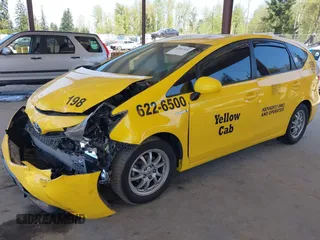 2016 Toyota Prius v Two with VIN JTDZN3EUXGJ055176, listed as a IAAI auction lot 42047651 with 282,741 mi miles. Bid and sale history available at carsss.com. Image 17.