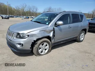 2016 Jeep Compass High Altitude Edition with VIN 1C4NJCEA2GD773903, listed as a Copart auction lot 53950355 with 50,924 mi miles and Salvage Title. Bid and sale history available at carsss.com. Image 1.