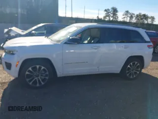 2023 Jeep Grand Cherokee Overland with VIN 1C4RJHDG3PC508742, listed as a IAAI auction lot 41250518 with 23,035 mi miles and . Bid and sale history available at DreamBid. Image 14.