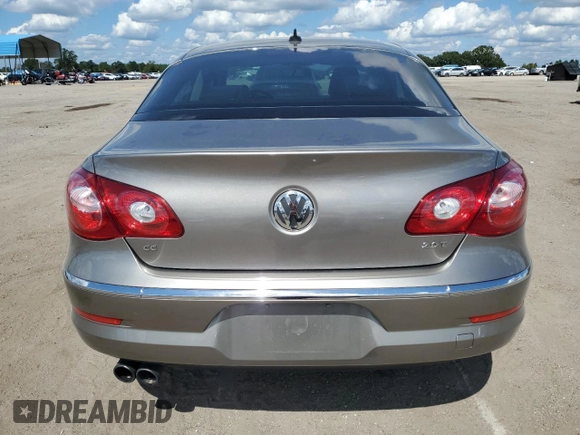 2010 Volkswagen CC Sport with VIN WVWMN7AN4AE543135, listed as a Copart auction lot 73511754 with 58,860 mi miles and Salvage Title. Bid and sale history available at carsss.com. Image 6.