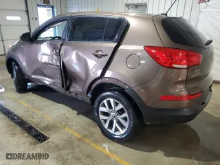 2014 Kia Sportage LX with VIN KNDPBCAC3E7629432, listed as a Copart auction lot 42321785 with 0 mi miles and Salvage Title. Bid and sale history available at carsss.com. Image 2.