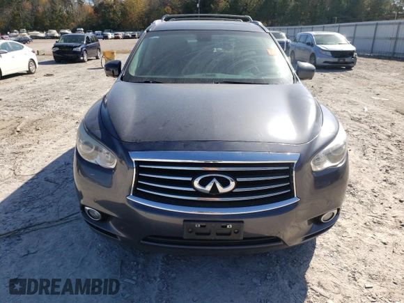 2013 Infiniti JX35 with VIN 5N1AL0MM1DC303488, listed as a Copart auction lot 78674144 with 173,200 mi miles and Salvage Title. Bid and sale history available at carsss.com. Image 5.