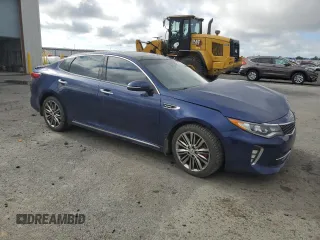 2018 Kia Optima SX with VIN 5XXGV4L25JG230508, listed as a Copart auction lot 56423135 with 100,575 mi miles and Salvage title. Bid and sale history available at DreamBid. Image 4.