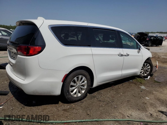 2018 Chrysler Pacifica Touring Plus with VIN 2C4RC1FGXJR279313, listed as a Copart auction lot 57181415 with Not provided miles and Salvage title. Bid and sale history available at DreamBid. Image 3.