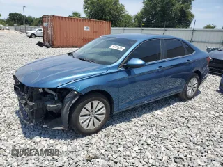 2020 Volkswagen Jetta S with VIN 3VWCB7BUXLM043274, listed as a Copart auction lot 57791535 with 57,409 mi miles and Salvage title. Bid and sale history available at DreamBid. Image 1.