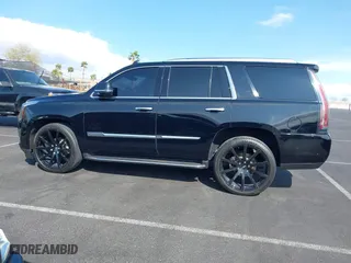 2018 Cadillac Escalade Luxury with VIN 1GYS4BKJ6JR148241, listed as a IAAI auction lot 41874506 with 92,140 mi miles. Bid and sale history available at carsss.com. Image 14.