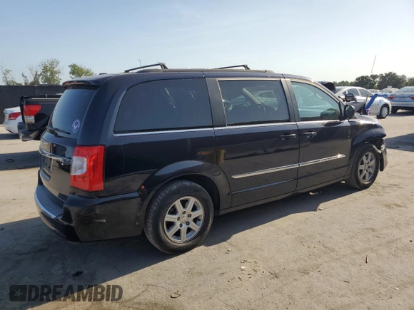 2011 Chrysler Town & Country Touring with VIN 2A4RR5DG1BR676736, listed as a Copart auction lot 54570395 with 177,722 mi miles and Salvage Title. Bid and sale history available at DreamBid. Image 3.