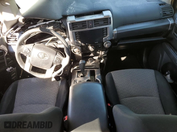 2022 Toyota 4Runner SR5 with VIN JTEMU5JR8N6070247, listed as a Copart auction lot 46717345 with Not provided miles and Salvage title. Bid and sale history available at DreamBid. Image 8.