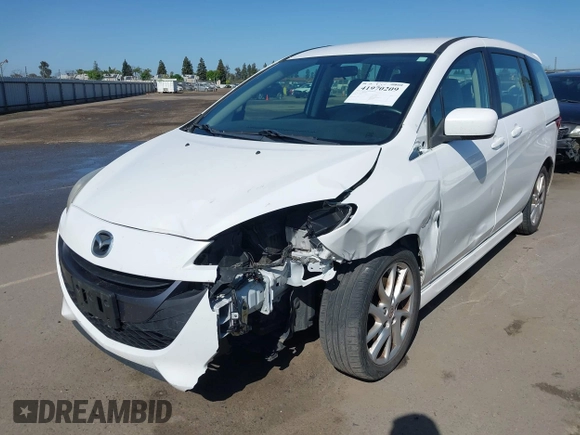 2012 Mazda 5 Touring with VIN JM1CW2CL7C0140452, listed as a IAAI auction lot 41970209 with 92,069 mi miles and . Bid and sale history available at DreamBid. Image 22.