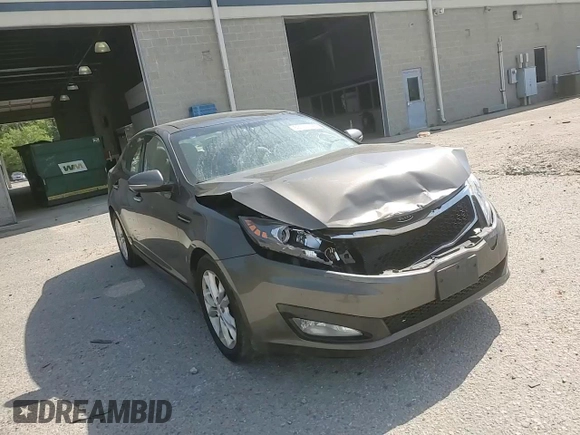 2013 Kia Optima EX with VIN 5XXGN4A72DG091652, listed as a Copart auction lot 53751125 with 134,379 mi miles and Salvage Title. Bid and sale history available at carsss.com. Image 13.