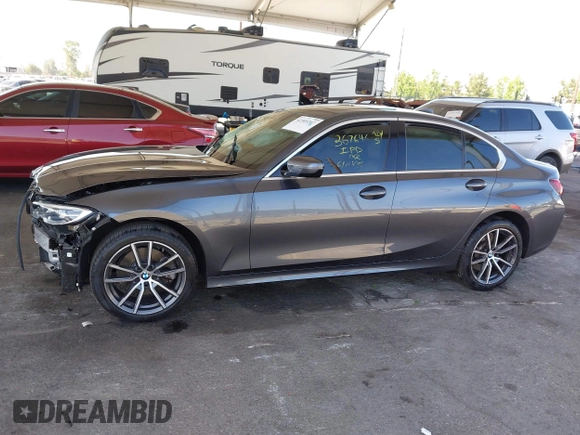 2022 BMW 3 Series 330i with VIN 3MW5R1J08N8C55960, listed as a IAAI auction lot 42505207 with Not provided miles and . Bid and sale history available at DreamBid. Image 14.