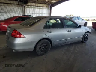 2007 Honda Accord LX with VIN 1HGCM56437A175051, listed as a Copart auction lot 59169215 with 255,162 mi miles and Salvage title. Bid and sale history available at DreamBid. Image 3.