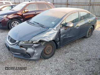 2013 Honda Civic LX with VIN 19XFB2F53DE211127, listed as a IAAI auction lot 41769125 with 165,501 mi miles and . Bid and sale history available at DreamBid. Image 2.