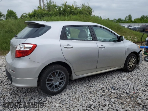 2010 Toyota Matrix S with VIN 2T1LE4EE5AC015093, listed as a Copart auction lot 57902535 with 131,300 mi miles and Salvage title. Bid and sale history available at DreamBid. Image 3.