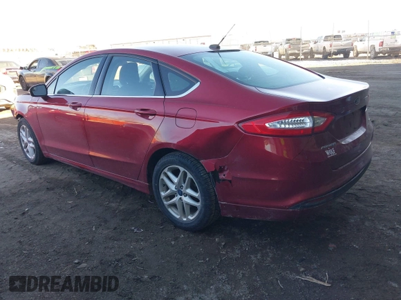 2014 Ford Fusion SE with VIN 3FA6P0H75ER352916, listed as a IAAI auction lot 41665303 with 106,476 mi miles. Bid and sale history available at carsss.com. Image 3.