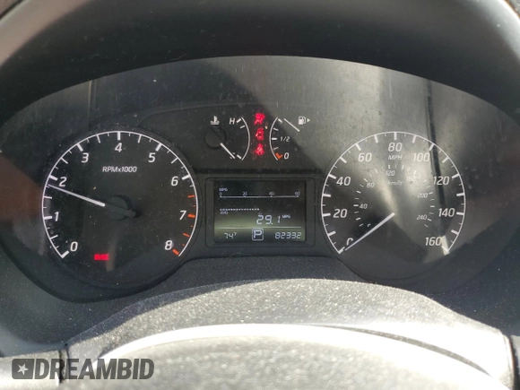2017 Nissan Sentra S with VIN 3N1AB7AP8HL635486, listed as a Copart auction lot 61237455 with 82,332 mi miles and Salvage title. Bid and sale history available at DreamBid. Image 9.
