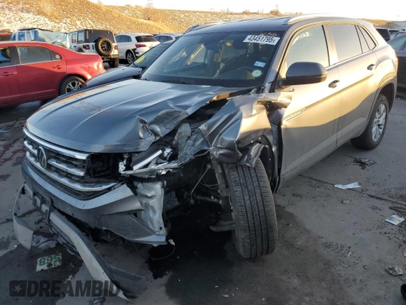 2021 Volkswagen Atlas S с VIN 1V2GC2CA5MC201837, выставлен на аукционе Copart как лот 43451795 с пробегом 48 188 миль миль и Списание • Salvage title. История ставок и продаж доступна на DreamBid. Изображение 1.