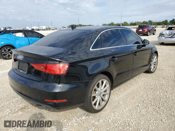 2015 Audi A3 1.8T Premium with VIN WAUACGFF7F1054928, listed as a Copart auction lot 38323473 with 129,154 mi miles. Bid and sale history available at carsss.com. Image 3.