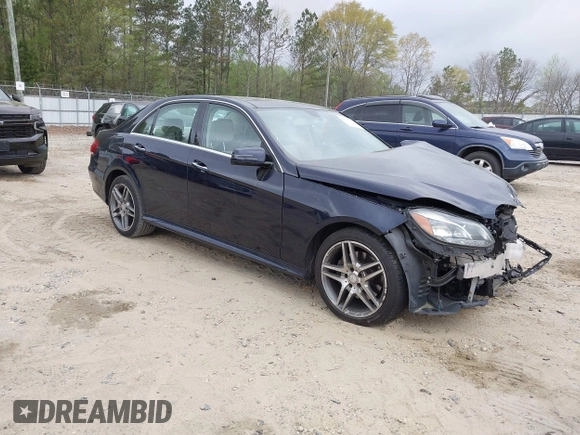 2014 Mercedes-Benz E 350 Luxury with VIN WDDHF8JB0EB063651, listed as a IAAI auction lot 41923115 with 134,702 mi miles and . Bid and sale history available at DreamBid. Image 1.