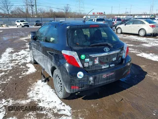 2012 Toyota Yaris L with VIN JTDJTUD33CD520102, listed as a IAAI auction lot 41621530 with 133,144 mi miles. Bid and sale history available at carsss.com. Image 3.