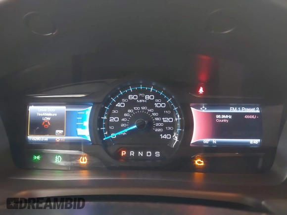 2017 Ford Flex SEL with VIN 2FMGK5C84HBA12813, listed as a IAAI auction lot 41687381 with 115,260 mi miles. Bid and sale history available at carsss.com. Image 7.