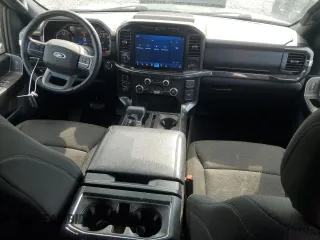 2021 Ford F-150 XL with VIN 1FTFW1E8XMFC22903, listed as a Copart auction lot 57840855 with 66,127 mi miles and Salvage title. Bid and sale history available at DreamBid. Image 8.