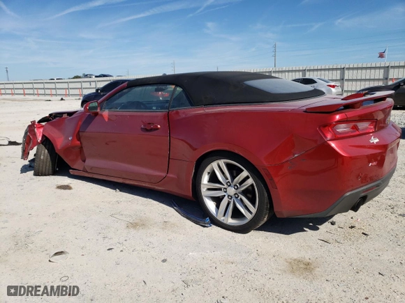 2016 Chevrolet Camaro 2LT with VIN 1G1FD3DS9G0178407, listed as a Copart auction lot 42977105 with 79,752 mi miles and Salvage Title. Bid and sale history available at carsss.com. Image 2.