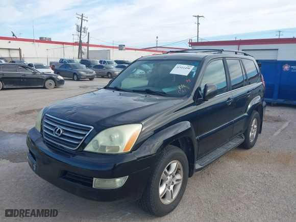 2003 Lexus GX 470 with VIN JTJBT20X630020473, listed as a IAAI auction lot 41511490 with 314,436 mi miles. Bid and sale history available at carsss.com. Image 17.