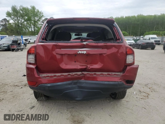 2016 Jeep Compass Sport с VIN 1C4NJCBA7GD648786, выставлен на аукционе Copart как лот 53031375 с пробегом 94 906 миль миль и Списание • Salvage title. История ставок и продаж доступна на DreamBid. Изображение 6.