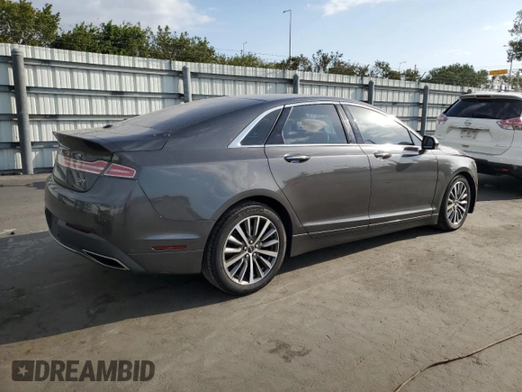 2019 Lincoln MKZ Reserve I with VIN 3LN6L5C93KR628108, listed as a Copart auction lot 49328825 with 32,319 mi miles and Salvage title. Bid and sale history available at DreamBid. Image 3.