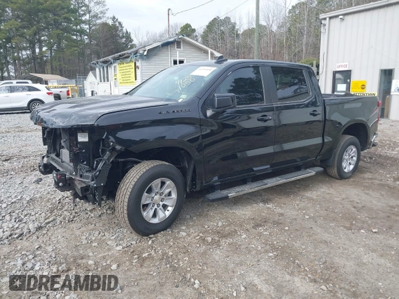 2022 Chevrolet Silverado 1500 LT with VIN 1GCPACEK1NZ645881, listed as a IAAI auction lot 41251050 with 22,932 mi miles. Bid and sale history available at carsss.com. Image 2.