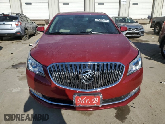 2014 Buick LaCrosse Premium II with VIN 1G4GF5G30EF228672, listed as a Copart auction lot 46793145 with 74,683 mi miles and Salvage Title. Bid and sale history available at carsss.com. Image 5.