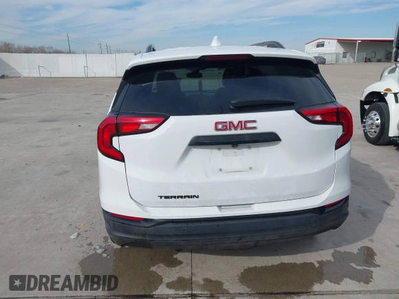2021 GMC Terrain SLT with VIN 3GKALPEV2ML392243, listed as a IAAI auction lot 41337368 with 20,900 mi miles and . Bid and sale history available at DreamBid. Image 16.