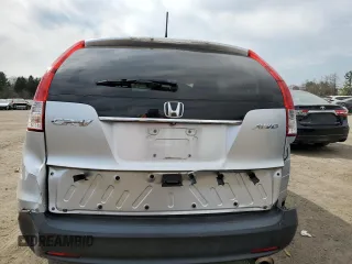 2013 Honda CR-V EX-L with VIN 2HKRM4H78DH645041, listed as a Copart auction lot 50028155 with 58,044 mi miles and Salvage Title. Bid and sale history available at DreamBid. Image 6.